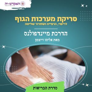 מדיטציה #1 סריקת מערכות הגוף